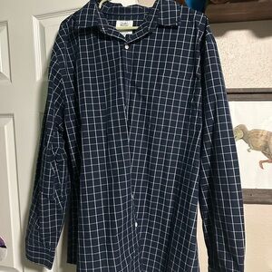 Men's Blue Checkered Shirt